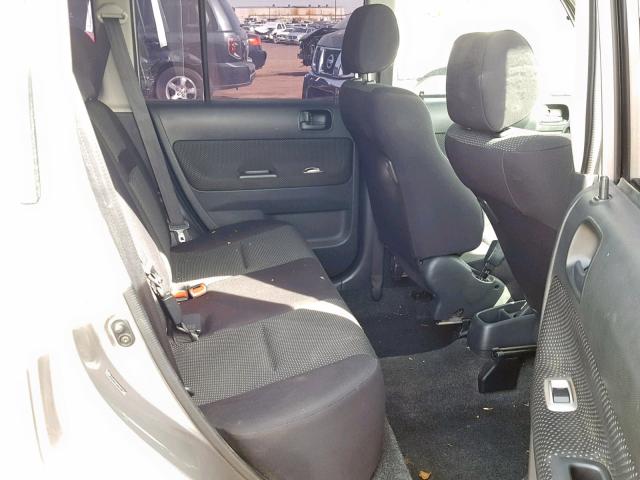 JTLKT324150219143 - 2005 TOYOTA SCION XB GRAY photo 6