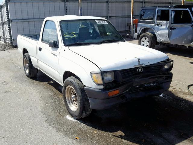 4TAUN41B5SZ008678 - 1995 TOYOTA TACOMA WHITE photo 1