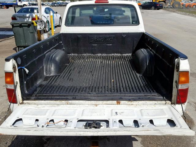 4TAUN41B5SZ008678 - 1995 TOYOTA TACOMA WHITE photo 6