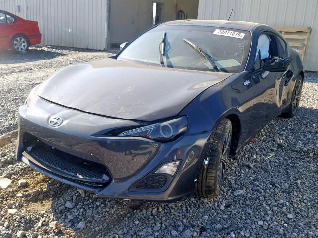 JF1ZNAA18D1717936 - 2013 TOYOTA SCION FR-S CHARCOAL photo 2