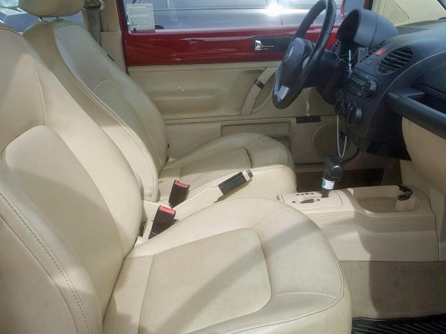 3VWRG31C58M506765 - 2008 VOLKSWAGEN NEW BEETLE Rot Foto 5