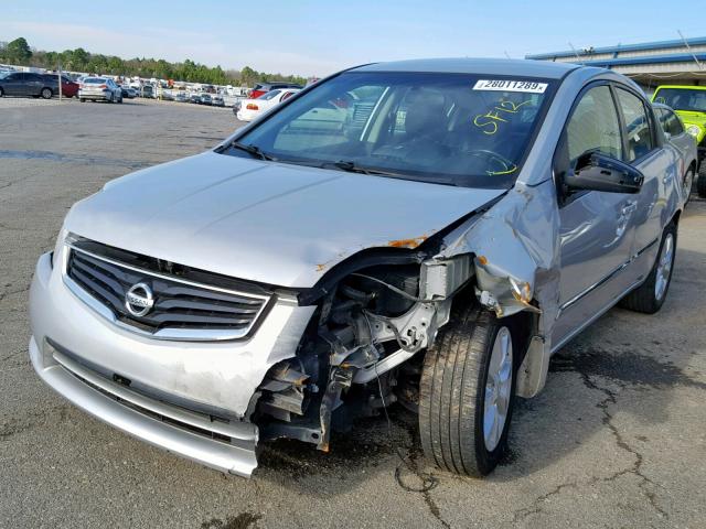 3N1AB6AP4CL700479 - 2012 NISSAN SENTRA 2.0 SILVER photo 2