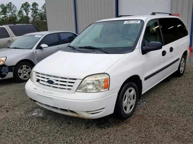 2FMZA51606BA01401 - 2006 FORD FREESTAR S WHITE photo 2