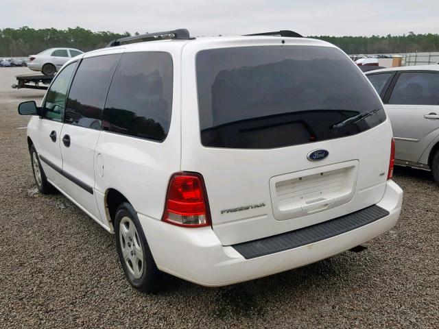 2FMZA51606BA01401 - 2006 FORD FREESTAR S WHITE photo 3