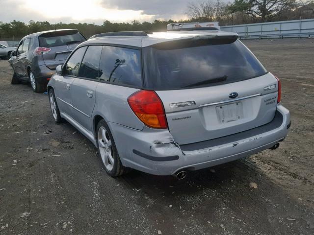 4S3BP686054325862 - 2005 SUBARU LEGACY GT SILVER photo 3