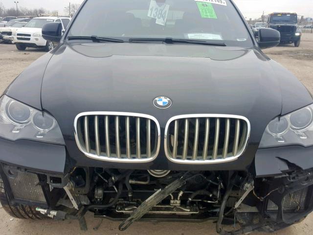 5UXZV8C59DL426772 - 2013 BMW X5 XDRIVE5 BLACK photo 7