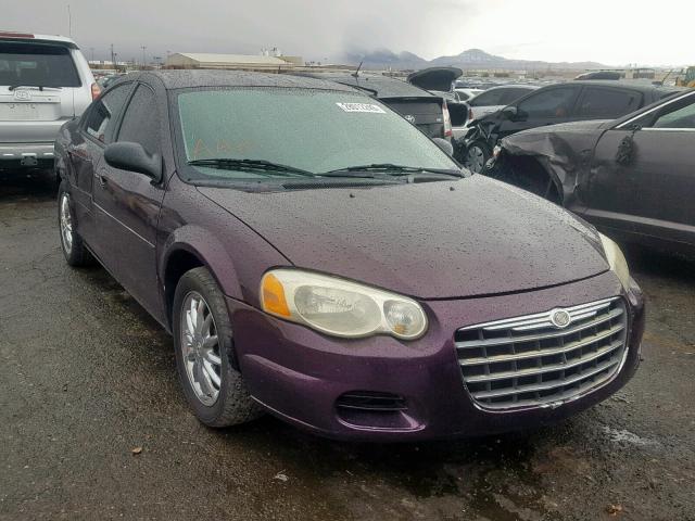 1C3EL56R66N284007 - 2006 CHRYSLER SEBRING TO PURPLE photo 1