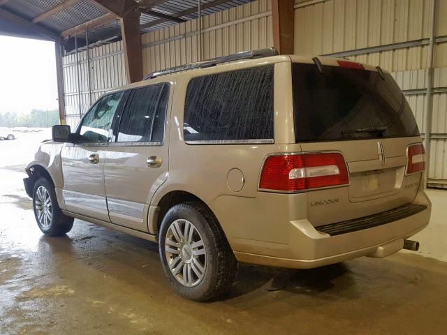 5LMFU27568LJ07911 - 2008 LINCOLN NAVIGATOR Qəhvəyi foto 3