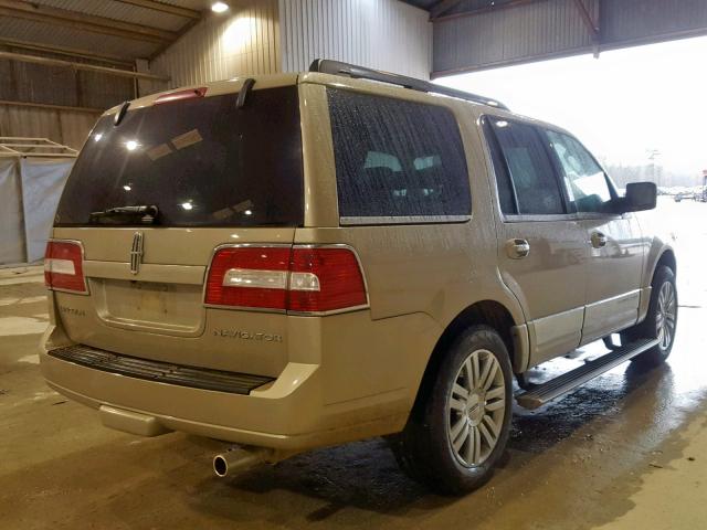 5LMFU27568LJ07911 - 2008 LINCOLN NAVIGATOR Qəhvəyi foto 4