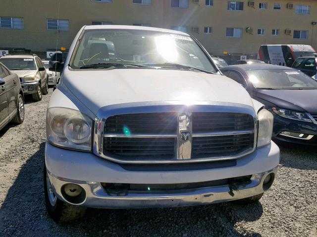 3D7KS28D87G835362 - 2007 DODGE RAM 2500 S WHITE photo 9