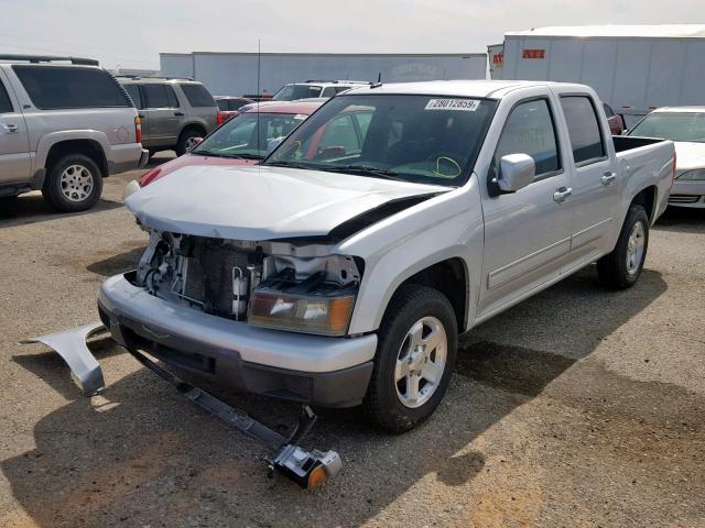 1GCDSCDE3A8132093 - 2010 CHEVROLET COLORADO L SILVER photo 2