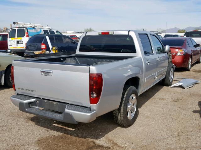 1GCDSCDE3A8132093 - 2010 CHEVROLET COLORADO L SILVER photo 4