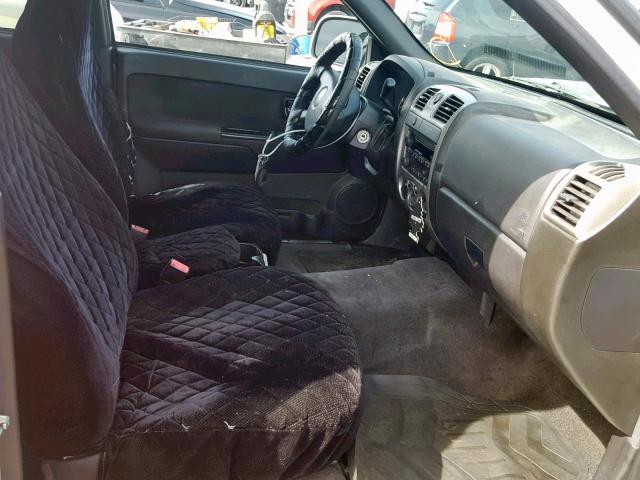 1GCDSCDE3A8132093 - 2010 CHEVROLET COLORADO L SILVER photo 5