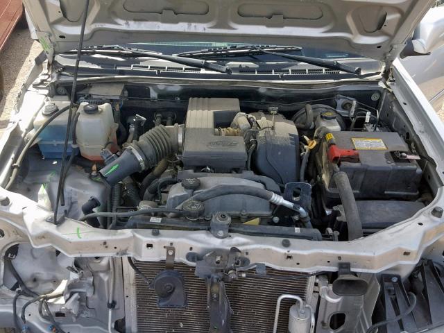 1GCDSCDE3A8132093 - 2010 CHEVROLET COLORADO L SILVER photo 7