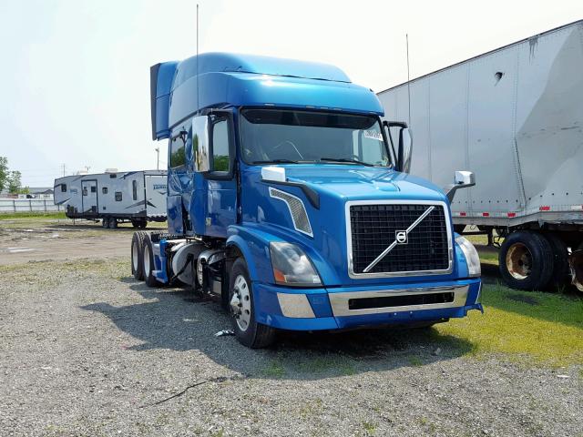 4V4NC9EH4FN183046 - 2015 VOLVO VN VNL BLUE photo 1