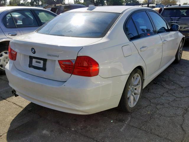 WBAPH5C55BA441600 - 2011 BMW 328 I SULE WHITE photo 4