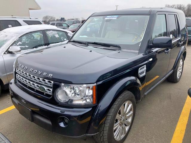 SALAK2D45CA609051 - 2012 LAND ROVER LR4 HSE LU BLUE photo 2