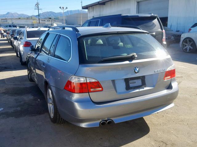 WBANN73547CN04208 - 2007 BMW 530 XIT SILVER photo 3