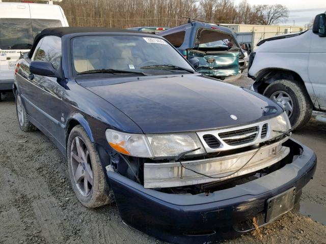 YS3DF78K137011382 - 2003 SAAB 9-3 SE BLUE photo 1