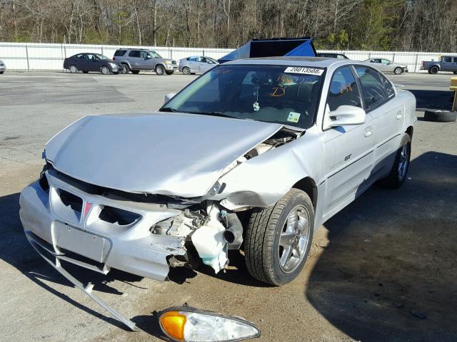 1G2NV52E01C146772 - 2001 PONTIAC GRAND AM G SILVER photo 2