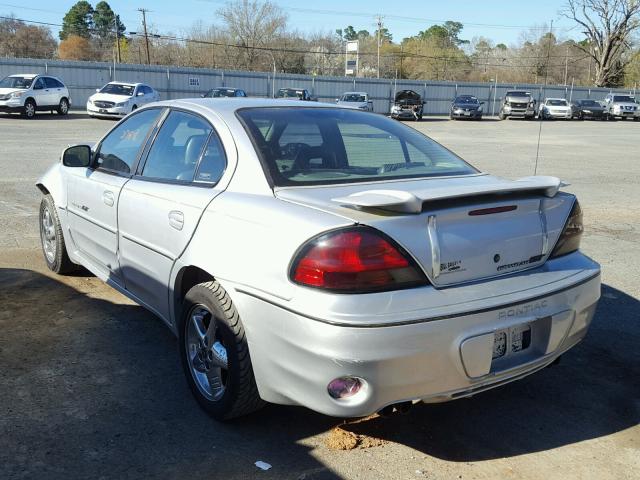 1G2NV52E01C146772 - 2001 PONTIAC GRAND AM G SILVER photo 3