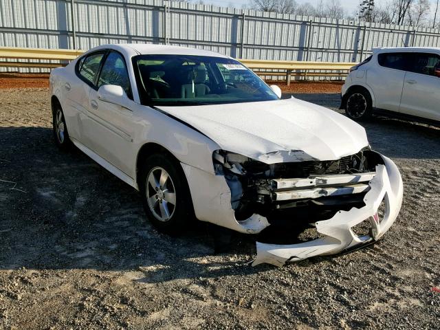 2G2WP552271164589 - 2007 PONTIAC GRAND PRIX WHITE photo 1