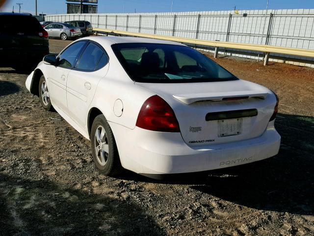 2G2WP552271164589 - 2007 PONTIAC GRAND PRIX WHITE photo 3