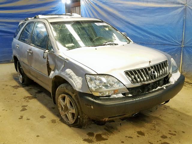 JTJGF10U610082868 - 2001 LEXUS RX 300 SILVER photo 1