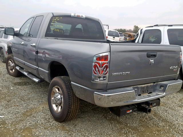 1D7KS28C16J230054 - 2006 DODGE RAM 2500 S ვერცხლისფერი ფოტო 3