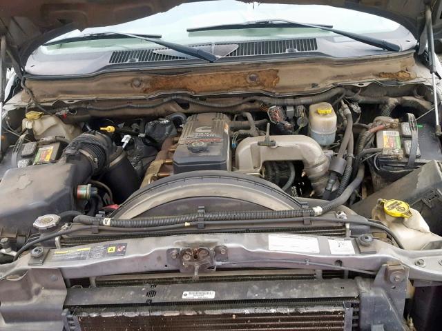 1D7KS28C16J230054 - 2006 DODGE RAM 2500 S ვერცხლისფერი ფოტო 7