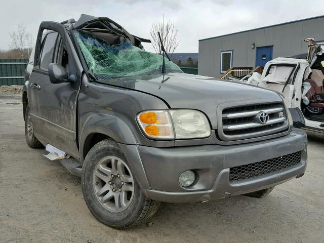 5TDBT48A84S217853 - 2004 TOYOTA SEQUOIA LI GRAY photo 1