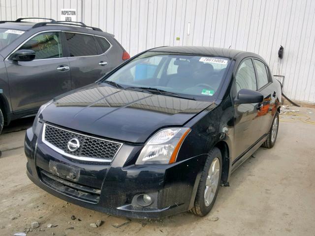 3N1AB6AP7CL784121 - 2012 NISSAN SENTRA 2.0 BLACK photo 2