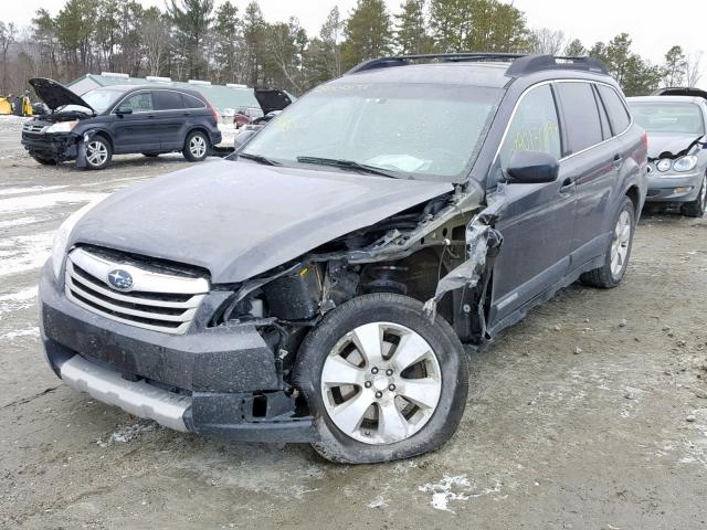 4S4BRDKCXB2423166 - 2011 SUBARU OUTBACK 3. GRAY photo 9