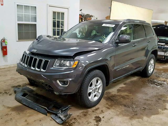 1C4RJFAG3EC457779 - 2014 JEEP GRAND CHER GRAY photo 2