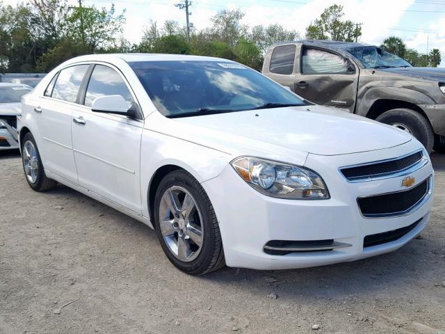 1G1ZD5EU5CF104109 - 2012 CHEVROLET MALIBU 2LT WHITE photo 1