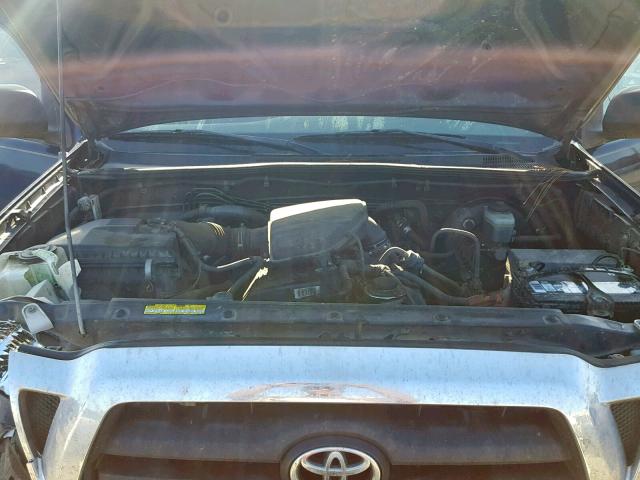 5TENX62N87Z404736 - 2007 TOYOTA TACOMA PRE BLUE photo 7