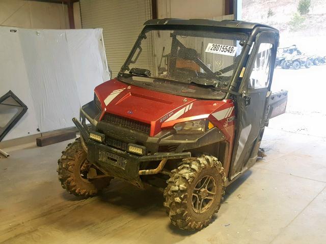 4XAUH88A0DB604896 - 2013 POLARIS RANGER 900 RED photo 2