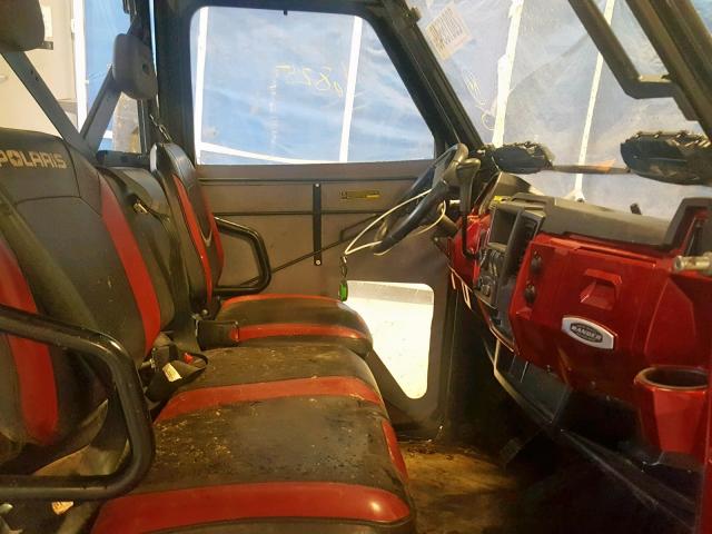 4XAUH88A0DB604896 - 2013 POLARIS RANGER 900 RED photo 5