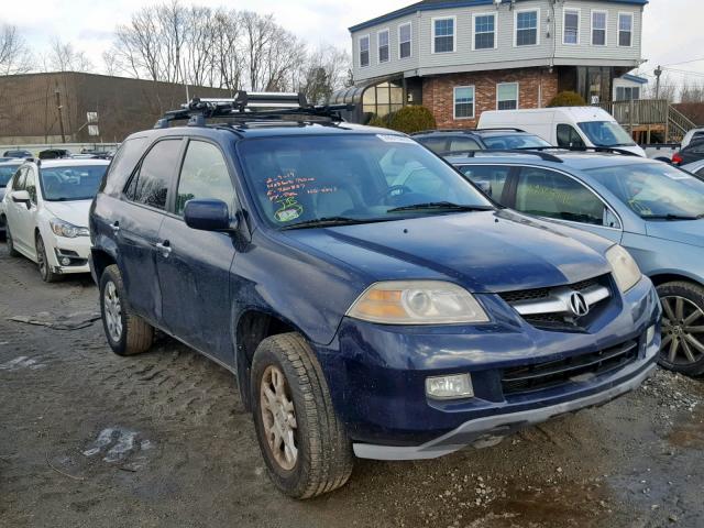 2HNYD18604H523391 - 2004 ACURA MDX TOURIN BLUE photo 1