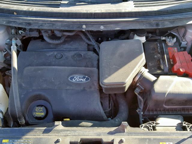 2FMDK4JC8DBA95824 - 2013 FORD EDGE SEL GOLD photo 7