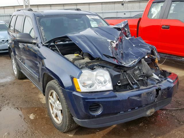 1J4GR48K65C542964 - 2005 JEEP GRAND CHER BLUE photo 1