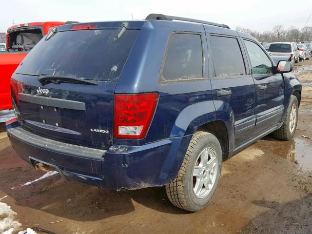 1J4GR48K65C542964 - 2005 JEEP GRAND CHER BLUE photo 4