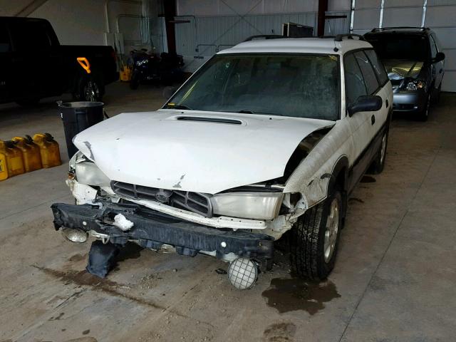 4S3BG6857X7632065 - 1999 SUBARU LEGACY OUT WHITE photo 2