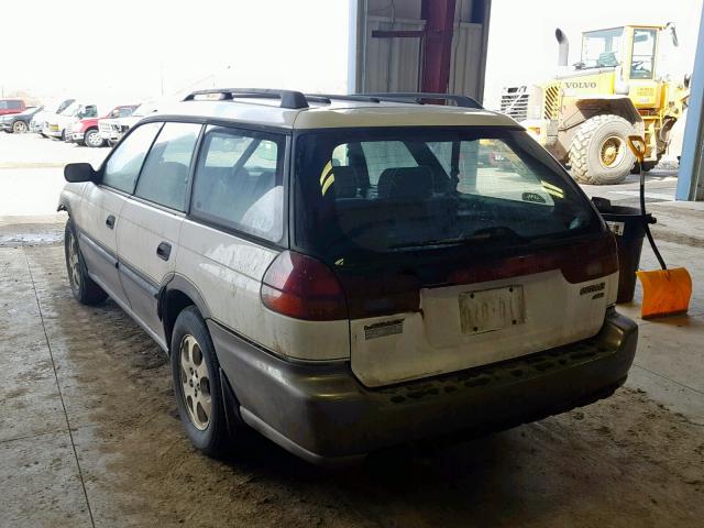 4S3BG6857X7632065 - 1999 SUBARU LEGACY OUT WHITE photo 3