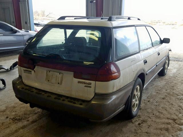 4S3BG6857X7632065 - 1999 SUBARU LEGACY OUT WHITE photo 4