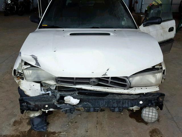 4S3BG6857X7632065 - 1999 SUBARU LEGACY OUT WHITE photo 7