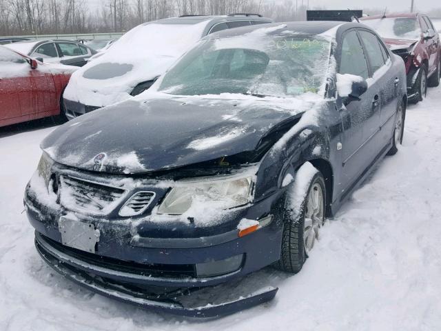 YS3FD49Y061028777 - 2006 SAAB 9-3 BLUE photo 2