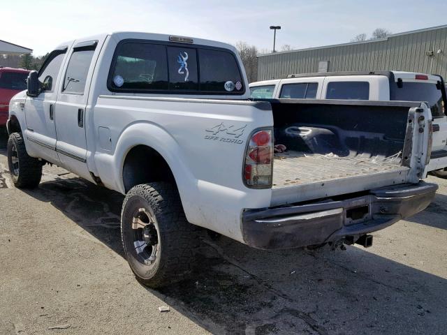 1FTSW31F6YED32454 - 2000 FORD F350 SRW S WHITE photo 3