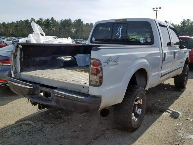 1FTSW31F6YED32454 - 2000 FORD F350 SRW S WHITE photo 4