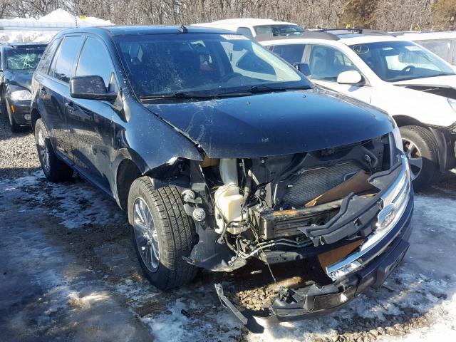 2FMDK48C18BA31538 - 2008 FORD EDGE SEL BLACK photo 1